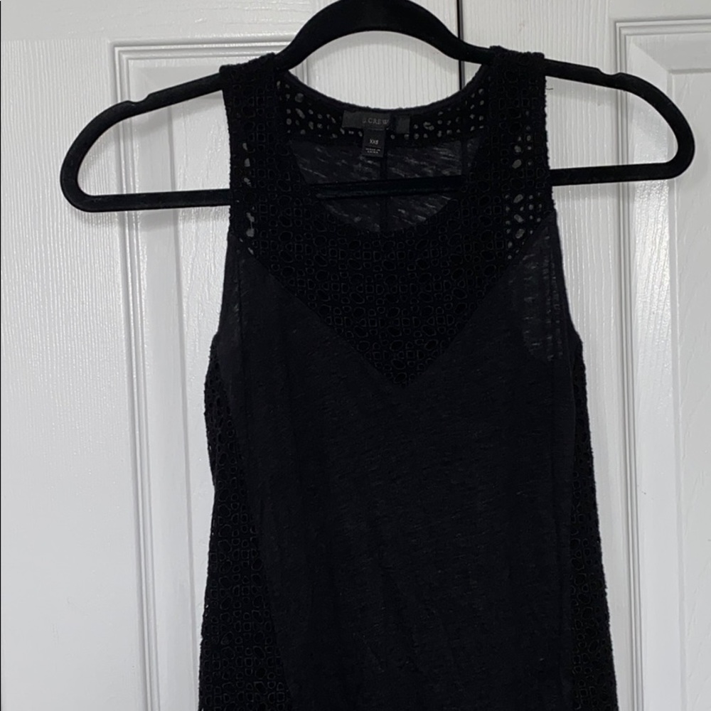 J. Crew Black Tank Top